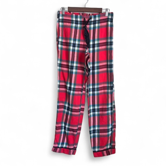 Victorias Secret Red Plaid Pajama Pants With Pockets Size Small - Picture 2 of 6